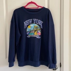 SHEIN graphic crewneck
